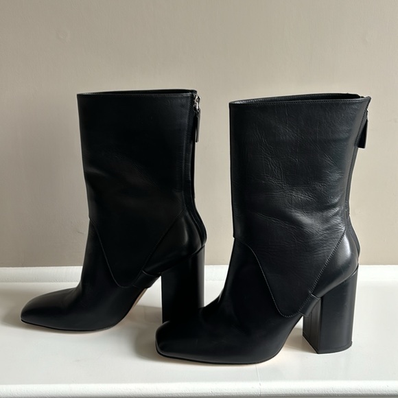 Victoria Beckham Square Toe Boots 38/7.5 - Picture 3 of 6